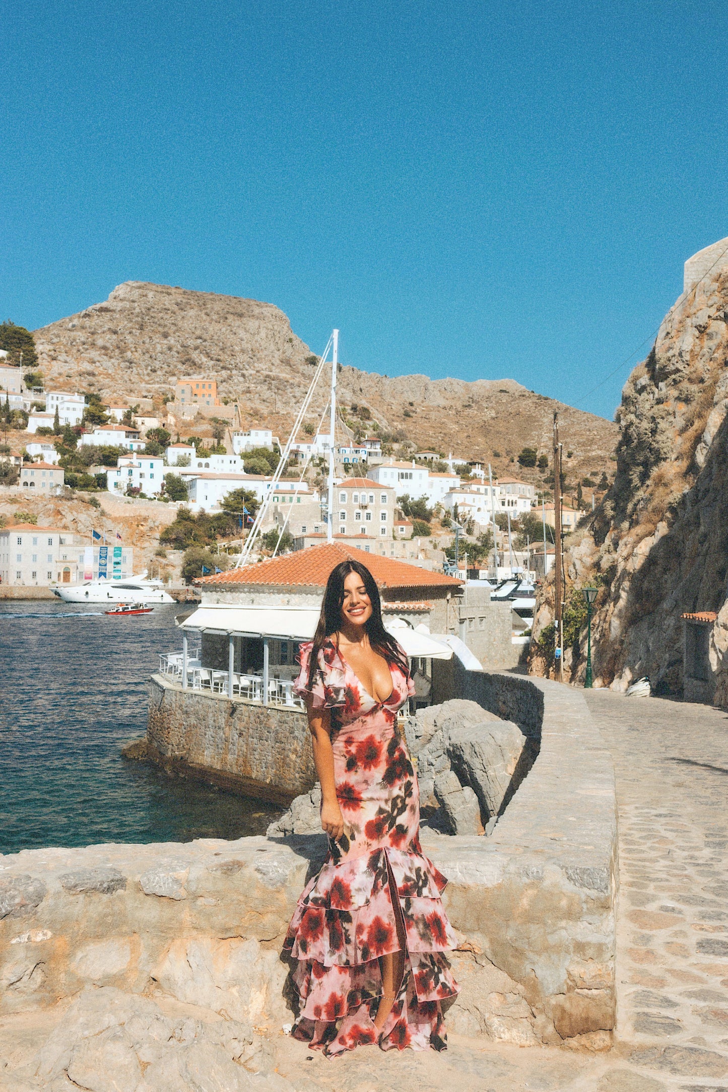 Pattie maxi dress volan